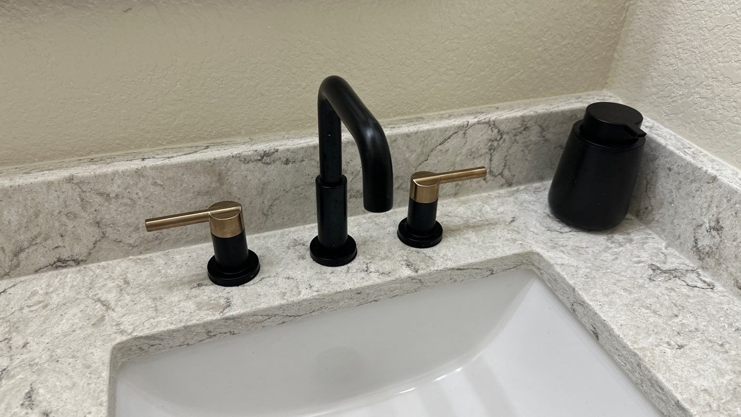 Cibolo Canyons Guest Bathroom Tub-to-Shower Conversion & Modern Vanity Upgrade by Legacy Bath and Kitchen