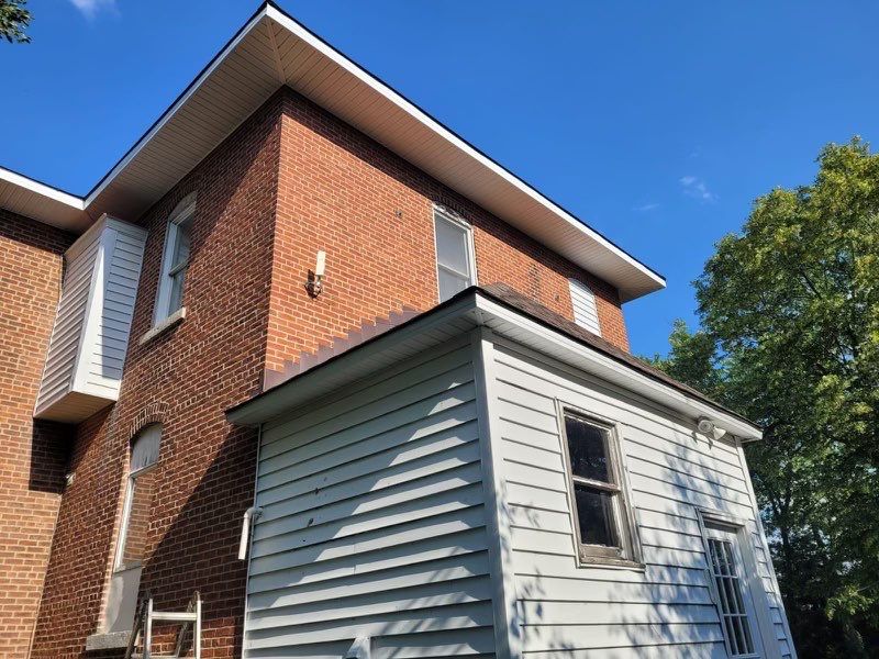 Soffit/fascia/gutter replacement by Nitro Roofing and Construction