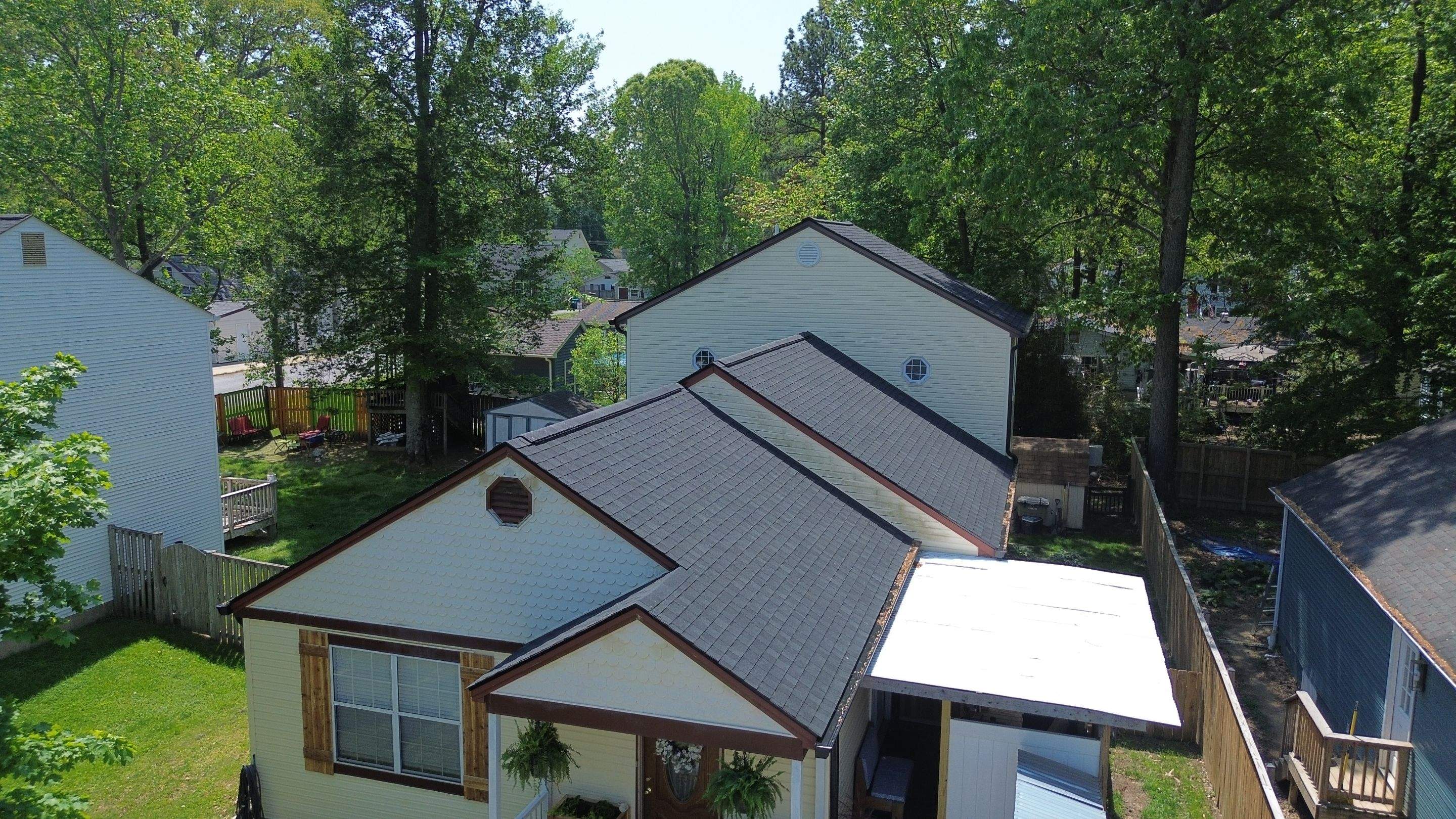 Residential Roofing Installation using TAMKO TITAN - Rustic Black by Storm Ready Exteriors