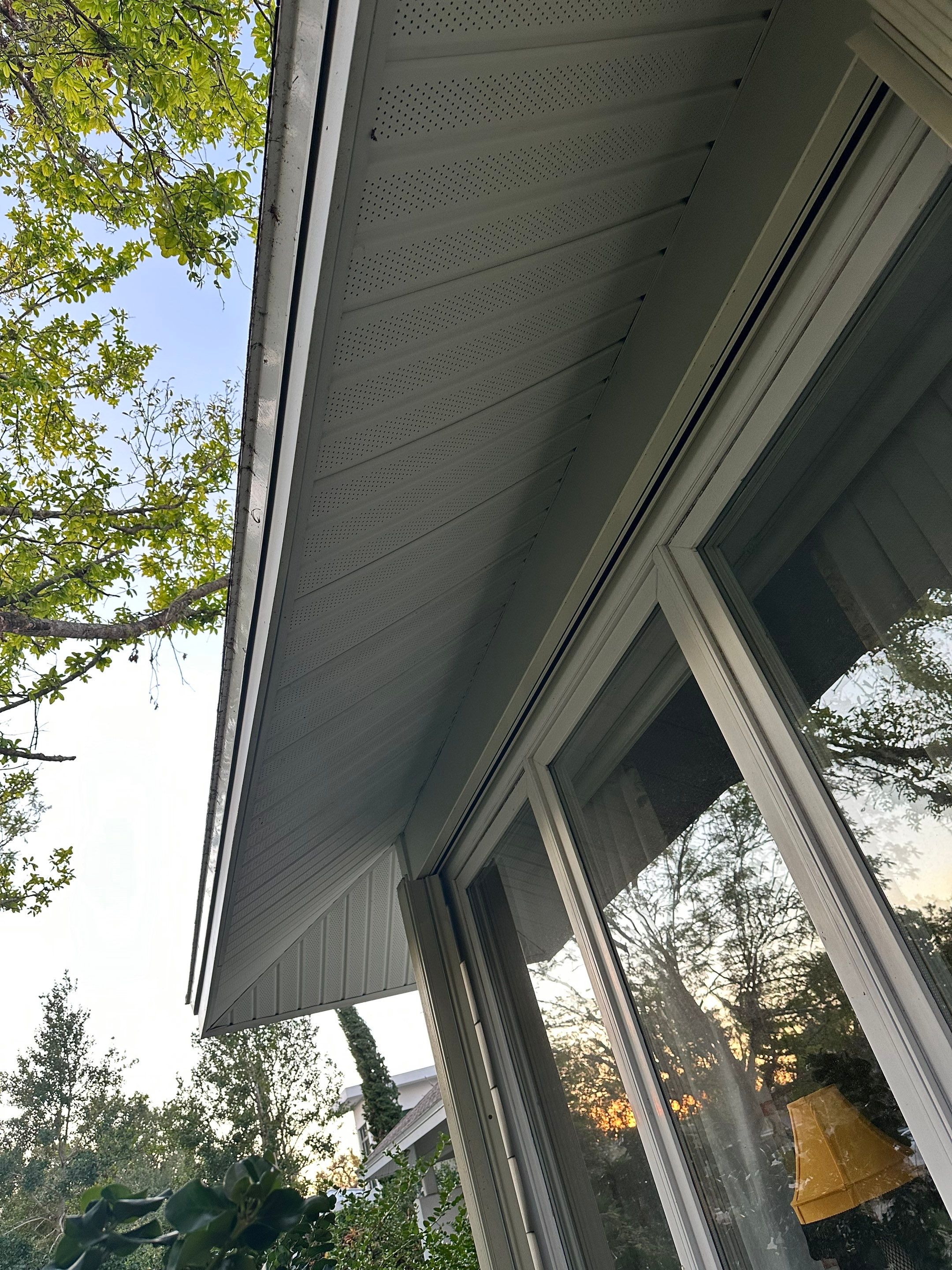 Replace All Soffit in the House in Sarasota FL by Gutter Professors