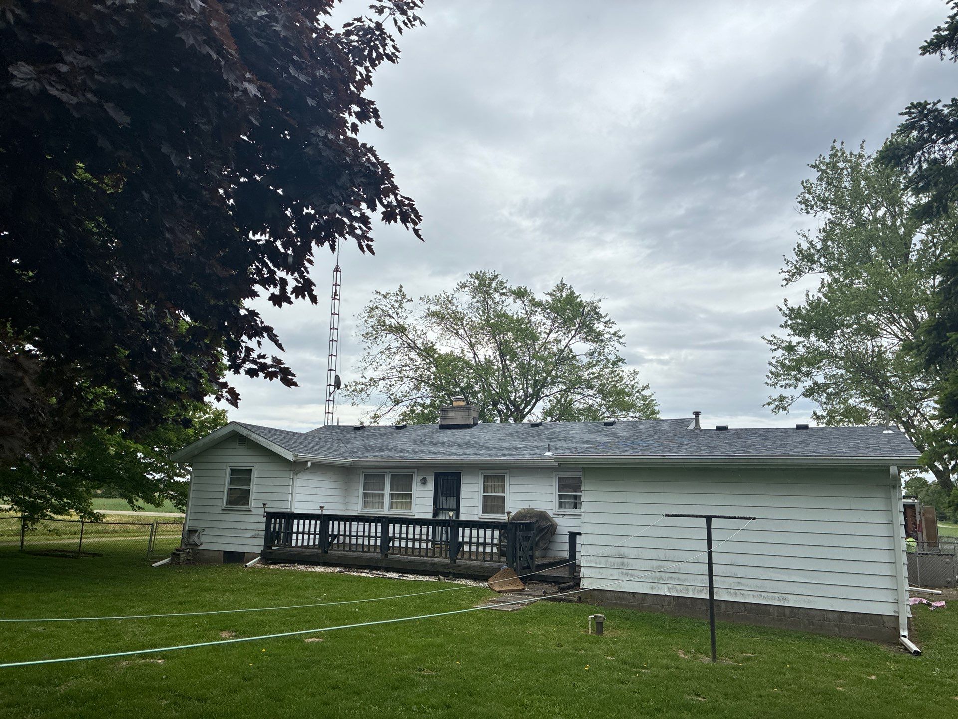 Project in Muncie, IN by Rodeffer Roofing INC