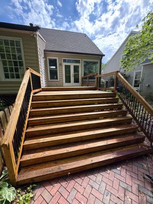Deck using Wood Sealant