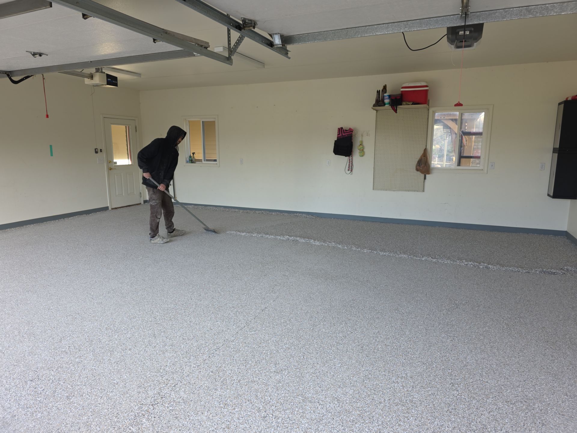 Garage in Claystone Hybrid by Croc Coatings, LLC