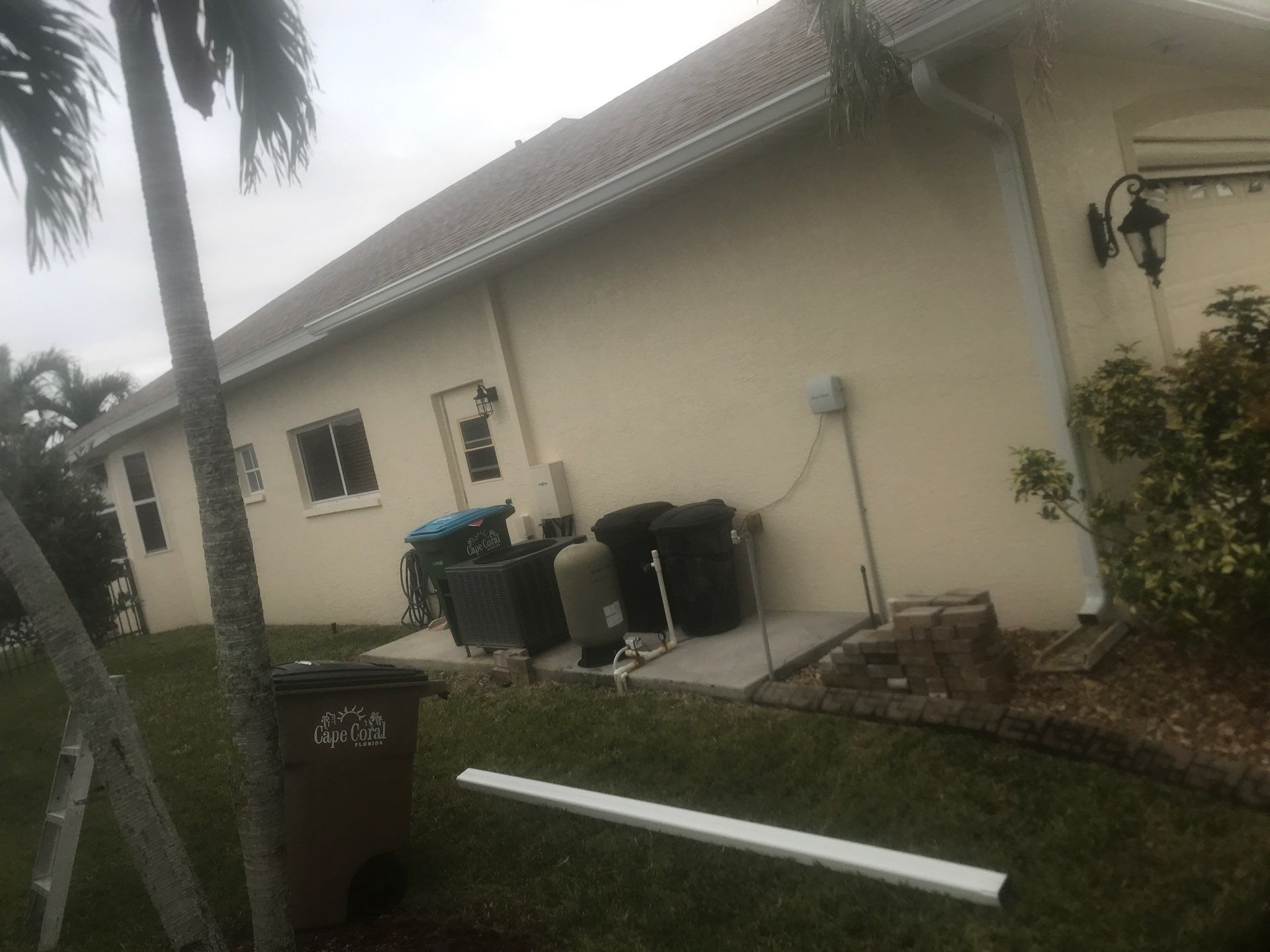 Gutter Installation Wedge in Cape Coral FL by Gutter Professors