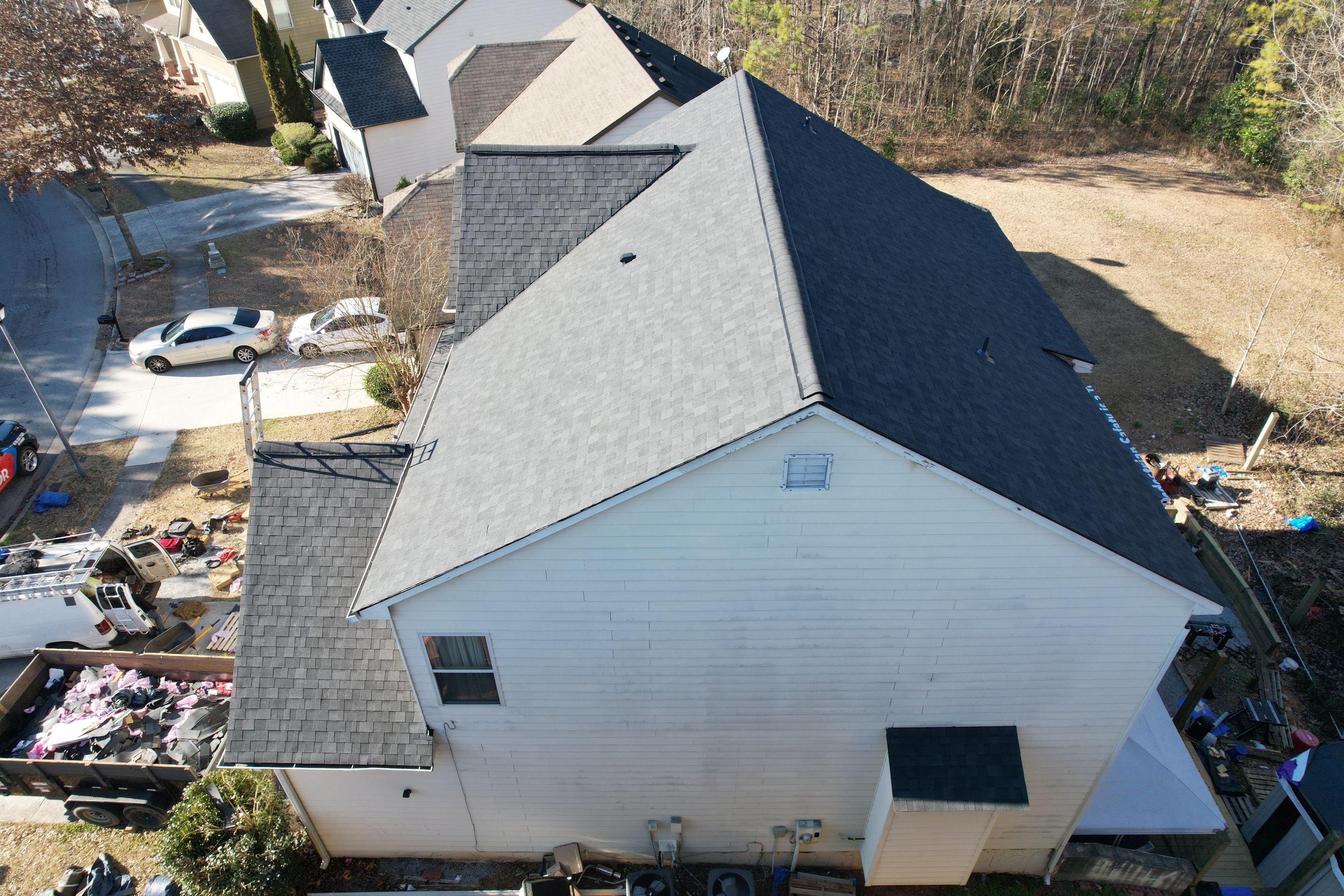 Residential Roofing Installation using Owens Corning by Inspector Roofing and Restoration