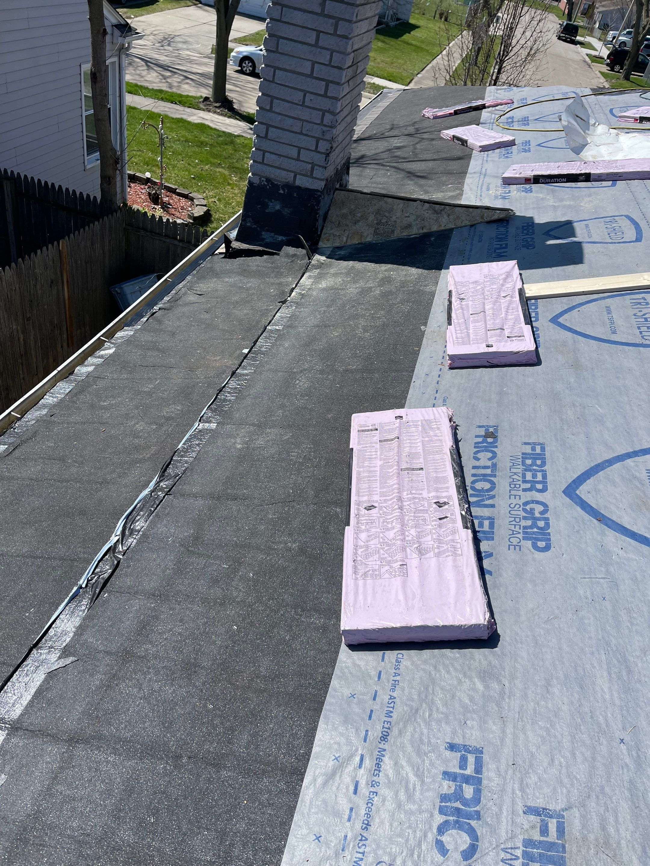 Residential Roofing Installation using Owens Corning Duration Quarry Grey by JNR Roofing LLC