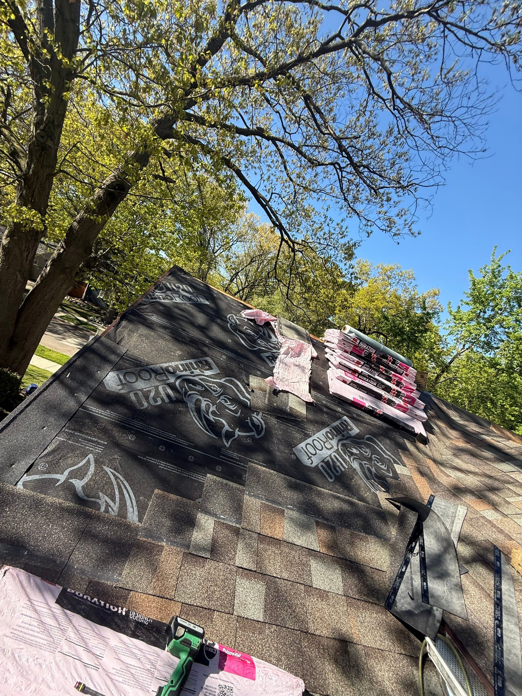 Project in Ferndale by Eave Roofing