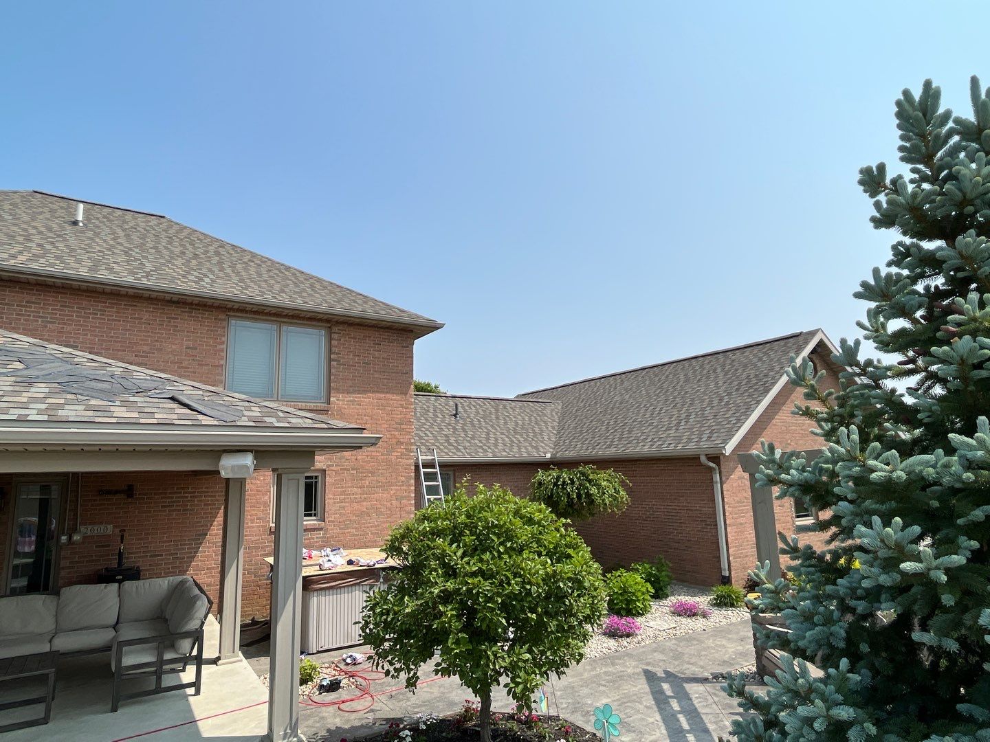 Residential Roofing Installation using GAF Timberline HDZ Cedar Falls by Nitro Roofing and Construction