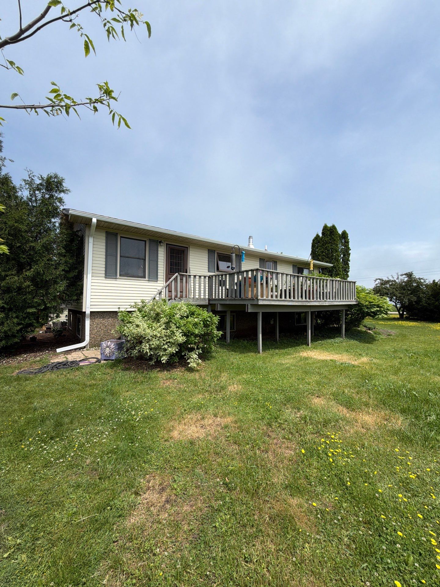 Residential Gutter and Downspout Installation in Petoskey by Rainbow Seamless Systems