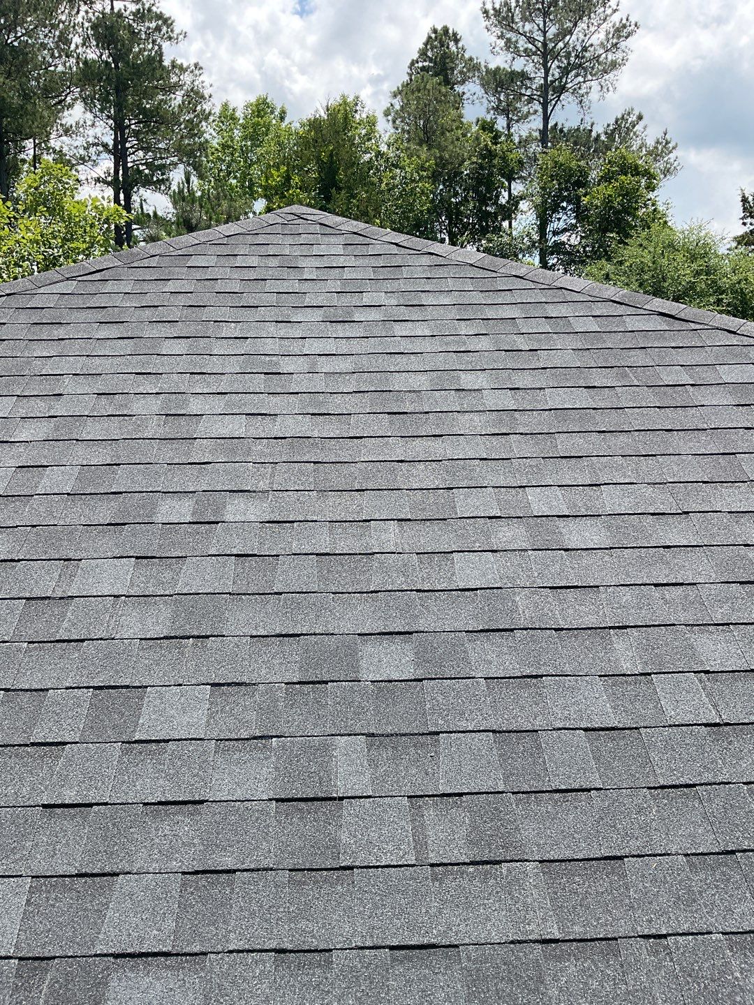 Residential Roofing Installation using Tamko Heritage lifetime shingle in Rustic Black by Sands Roofing & Construction