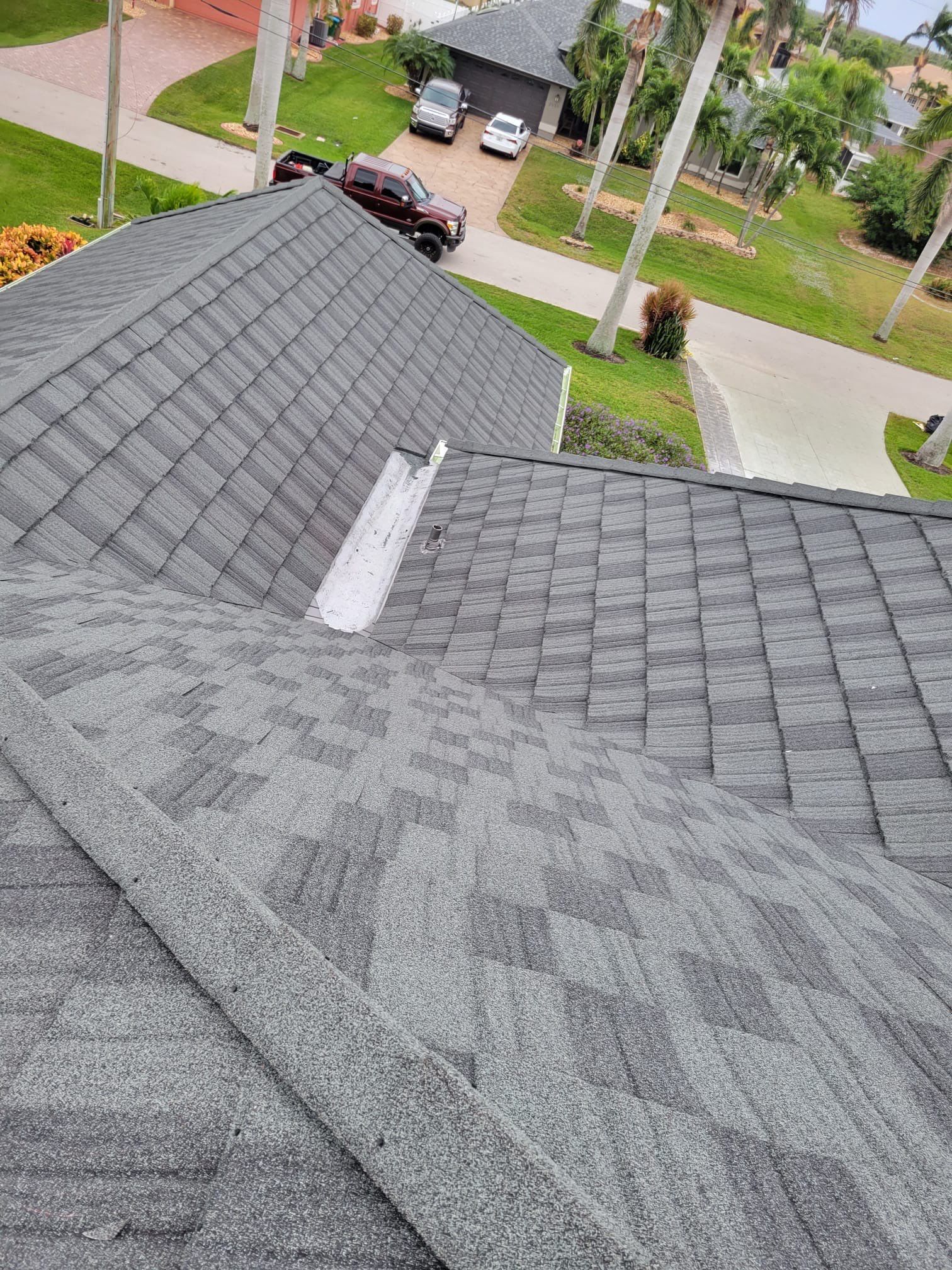 SW Cape Coral Stone Coated Steel Roof Installation by Four Peaks Roofing