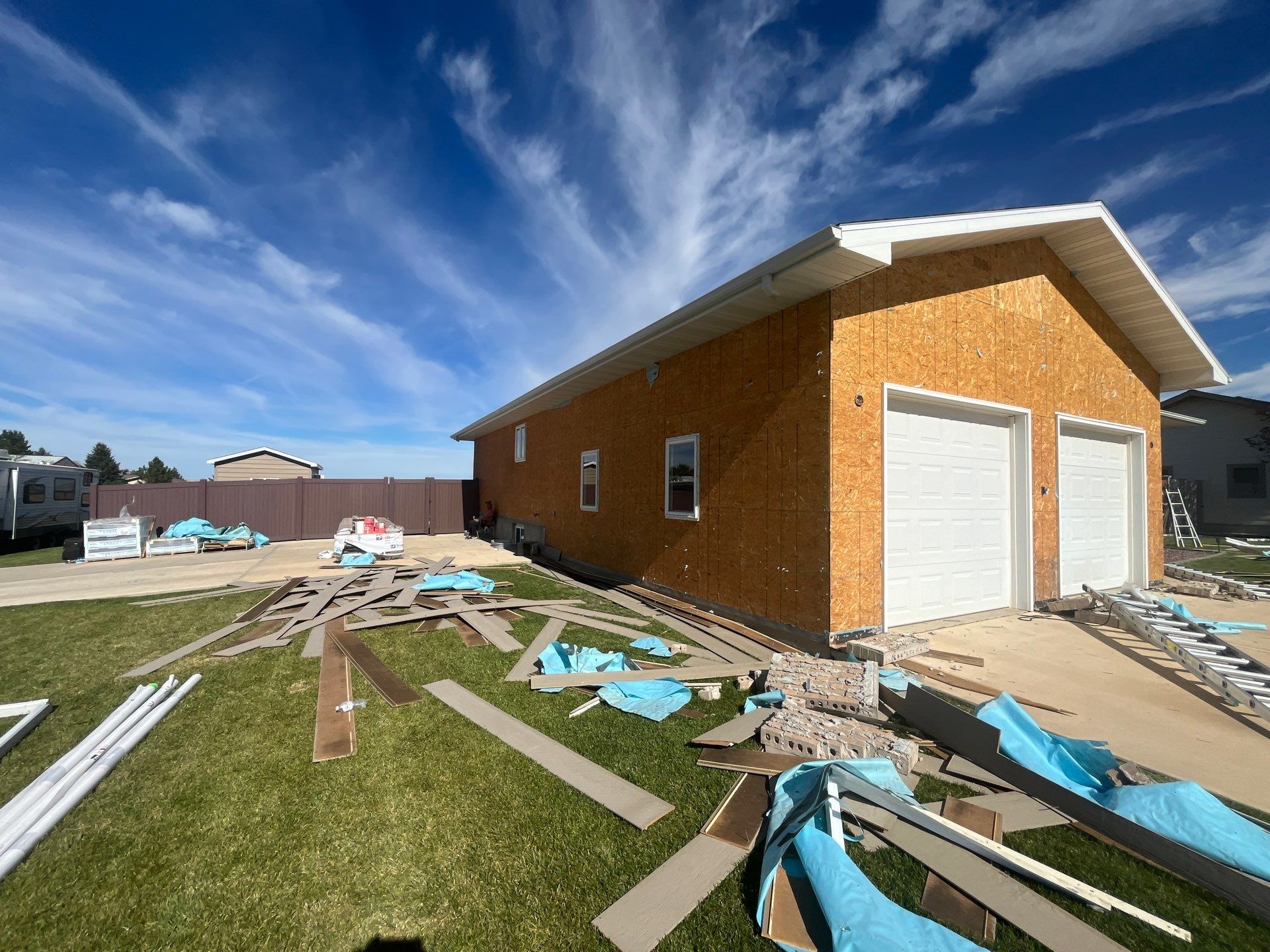 Siding Job in Havre, MT by swagg construction
