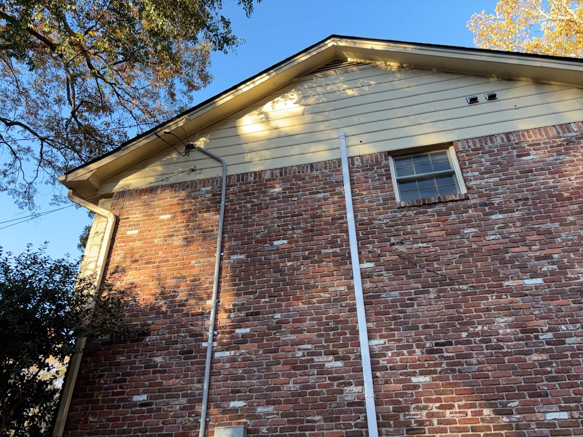 Gable Siding Replacement with James Hardie HZ10 Lap Siding by Nelson Exteriors 