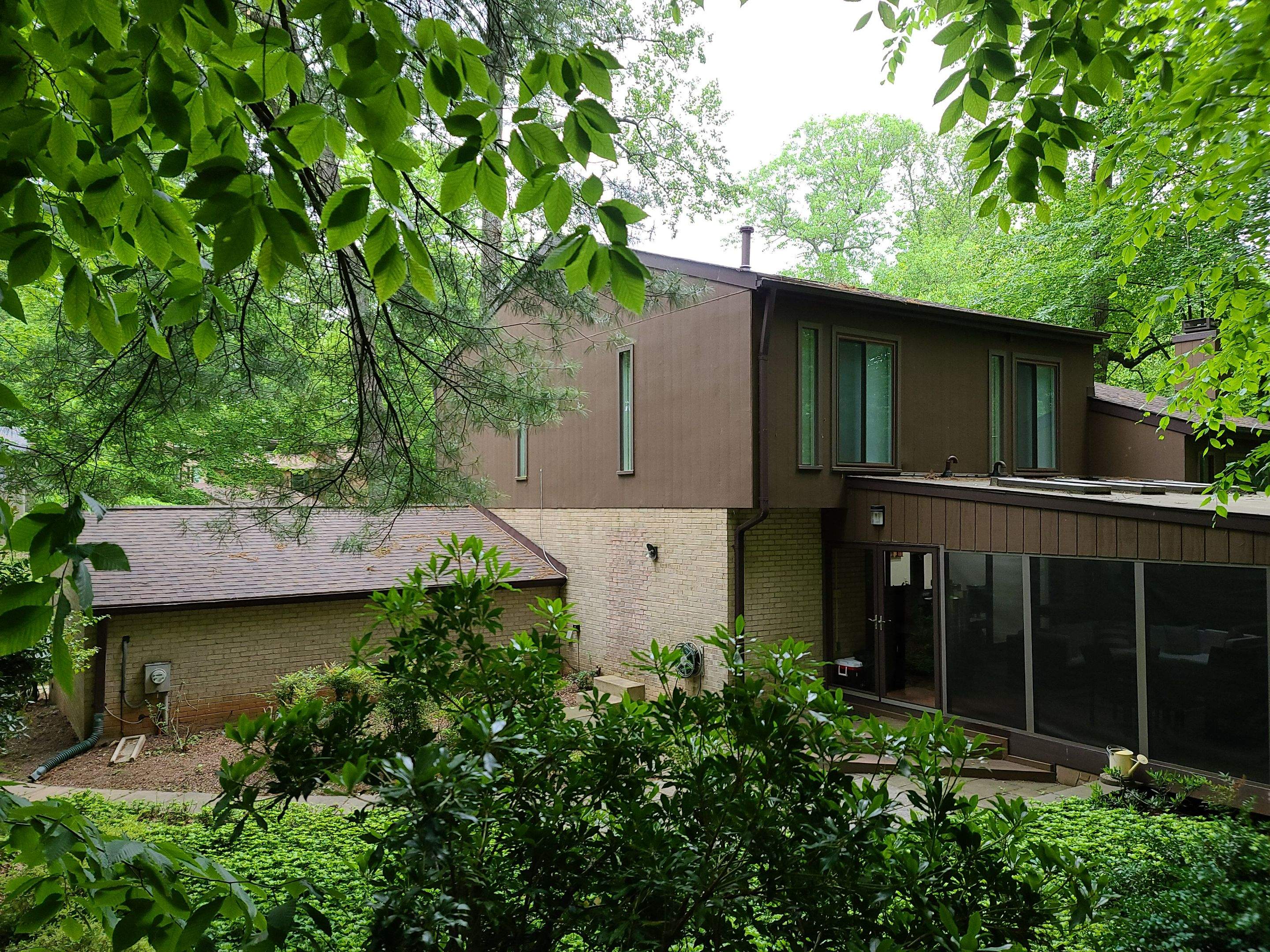 James Hardie Board and Batten Siding and ProVia entry door by Window Depot of Annapolis