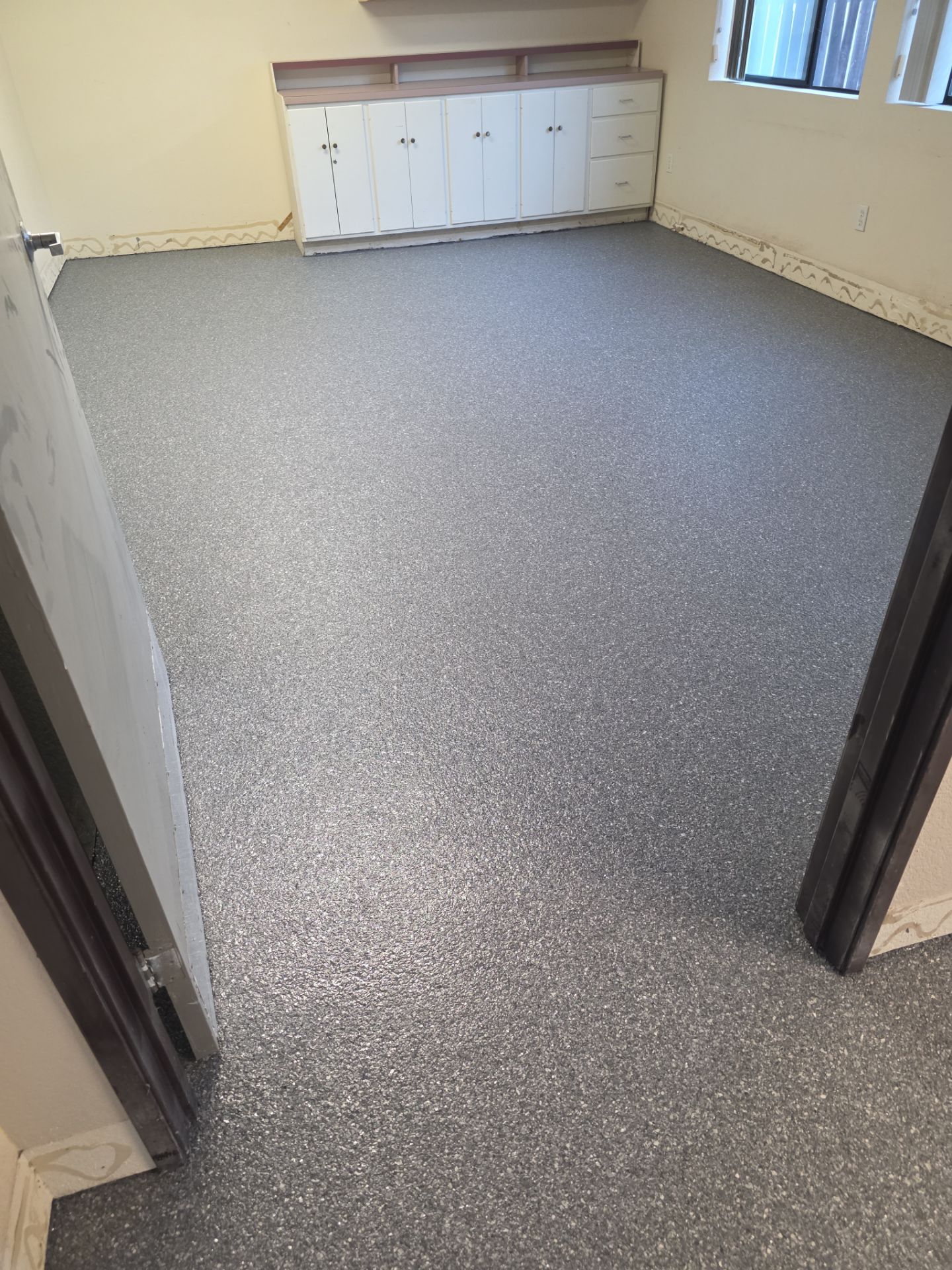 Custom Basalt Polyurea Interior Floor Coating Transformation in Atascadero by MGP Coatings