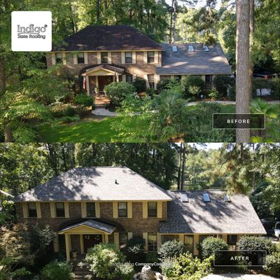 NEW ROOF WITH TRIM RESTORATION