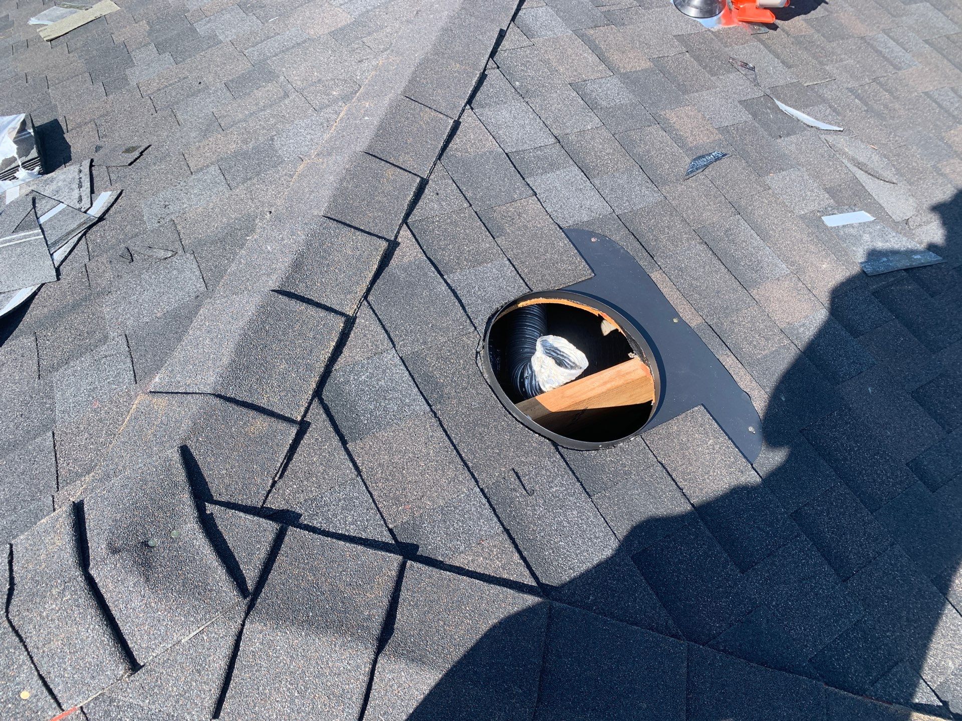 Full Roof Replacement and Hail Damage Restoration in Manor by Caliber Restoration LLC