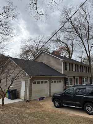 Project in Raleigh - GAF Timberline HDZ Charcoal