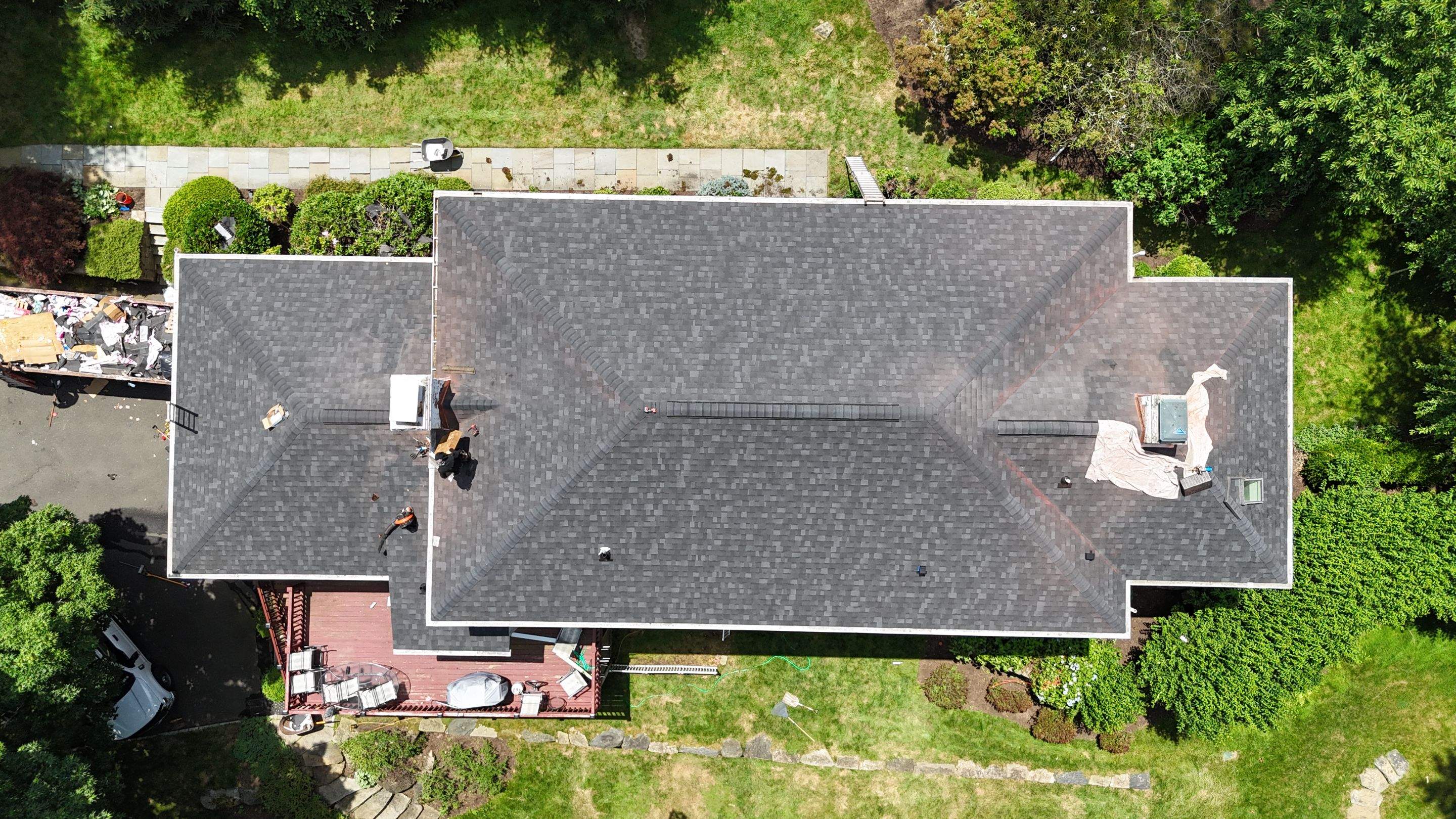 Project in Greenwich by The Energy Efficient Roofer & George's Seamless Gutters