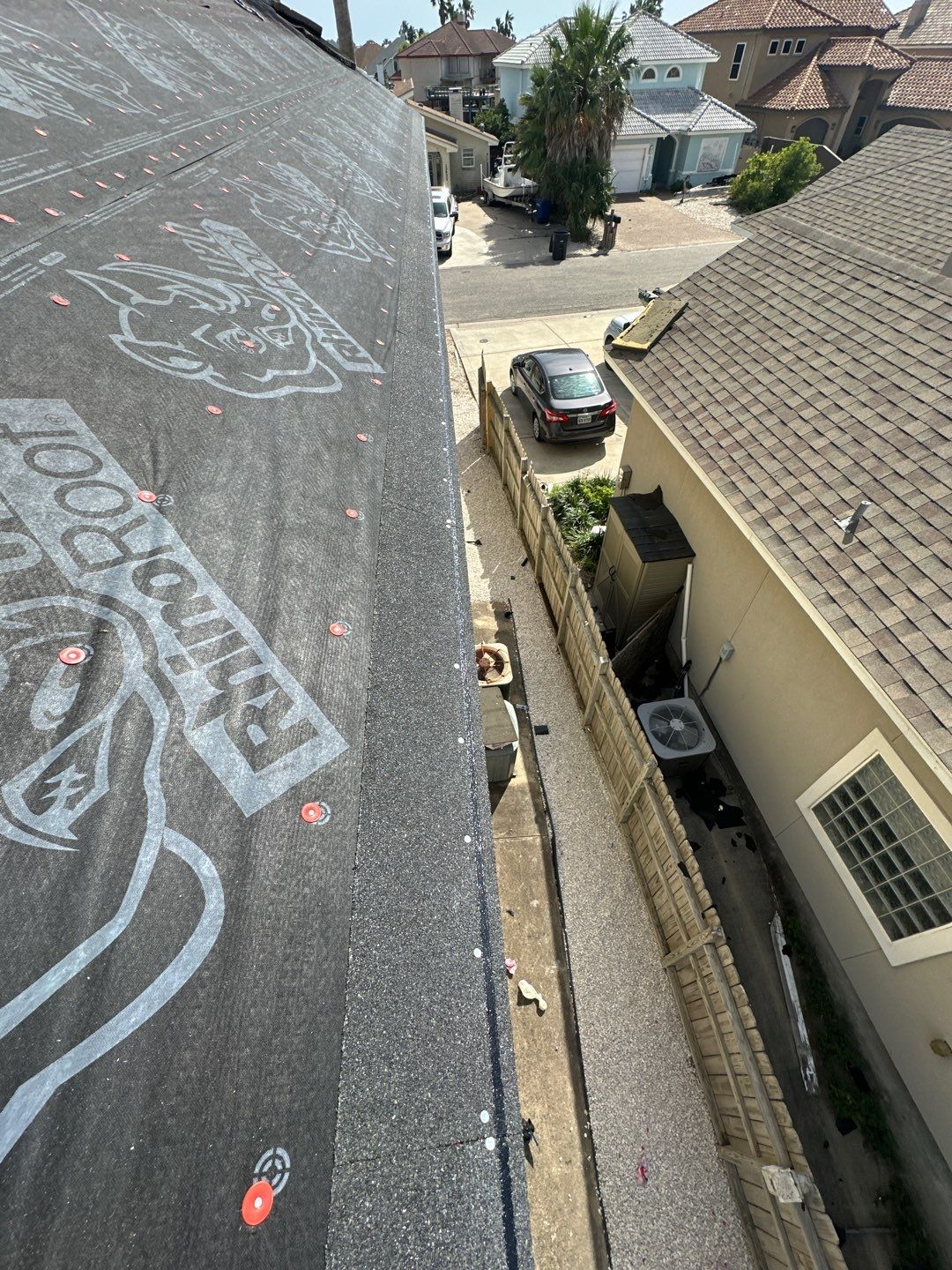 Residential Roofing Installation using Owen's Corning Duration (Lifetime) Shingles by Roof Repair Company