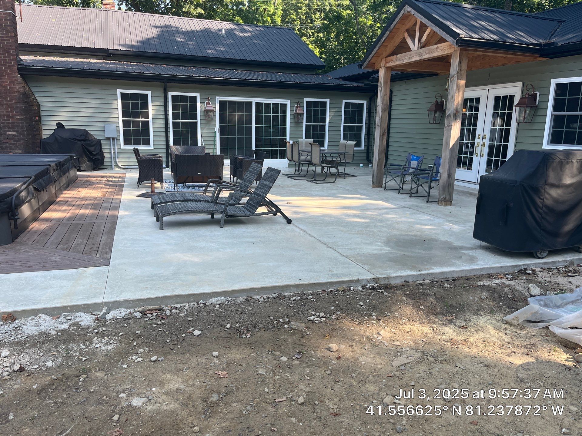 Large Addition by Hilltop Drafting & Design LLC