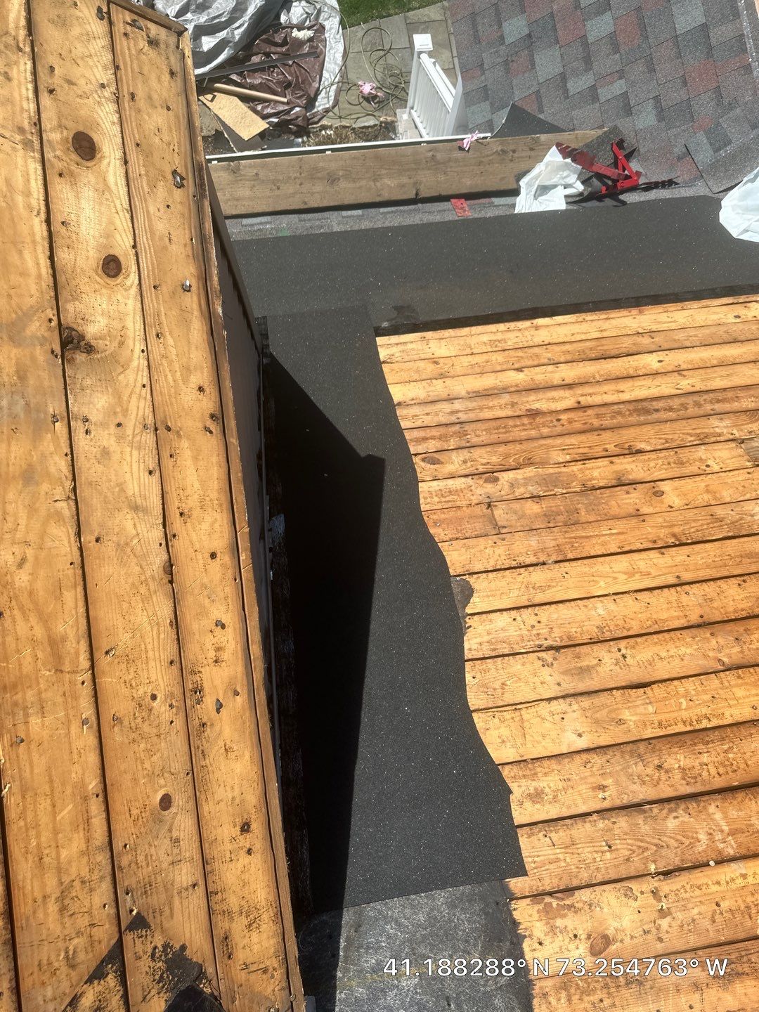 Residential Roofing Installation using Tamko Slatestone gray by A Plus Exterior