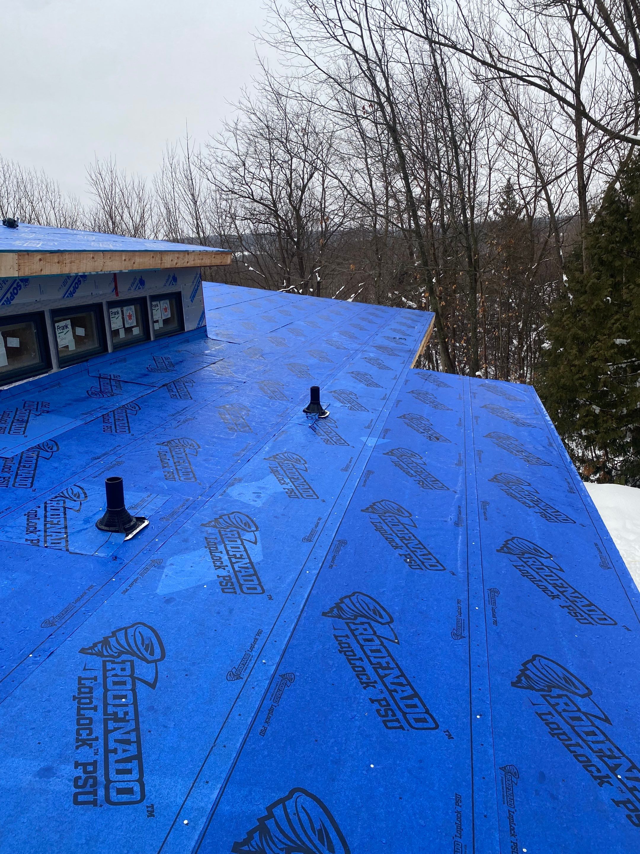 Residential Roofing Installation using 24 Ga Standing Seam Metal by Jay Carter Roofing & Sheet Metal
