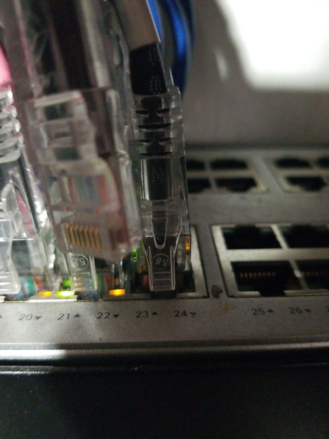 Network Repairs  using Cat 6 Cabling  by Firmament Solutions