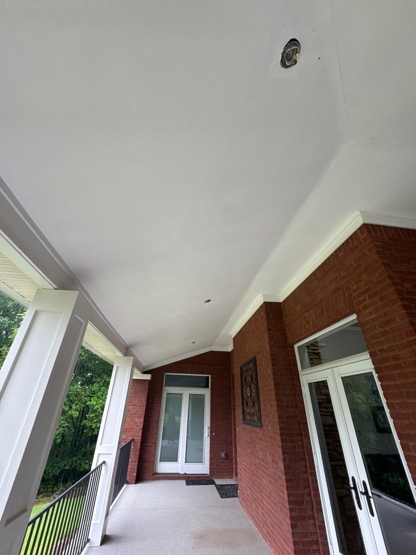 Custom Tongue-and-Groove Porch Ceiling Renovation in Marietta by Swift Home Renovations