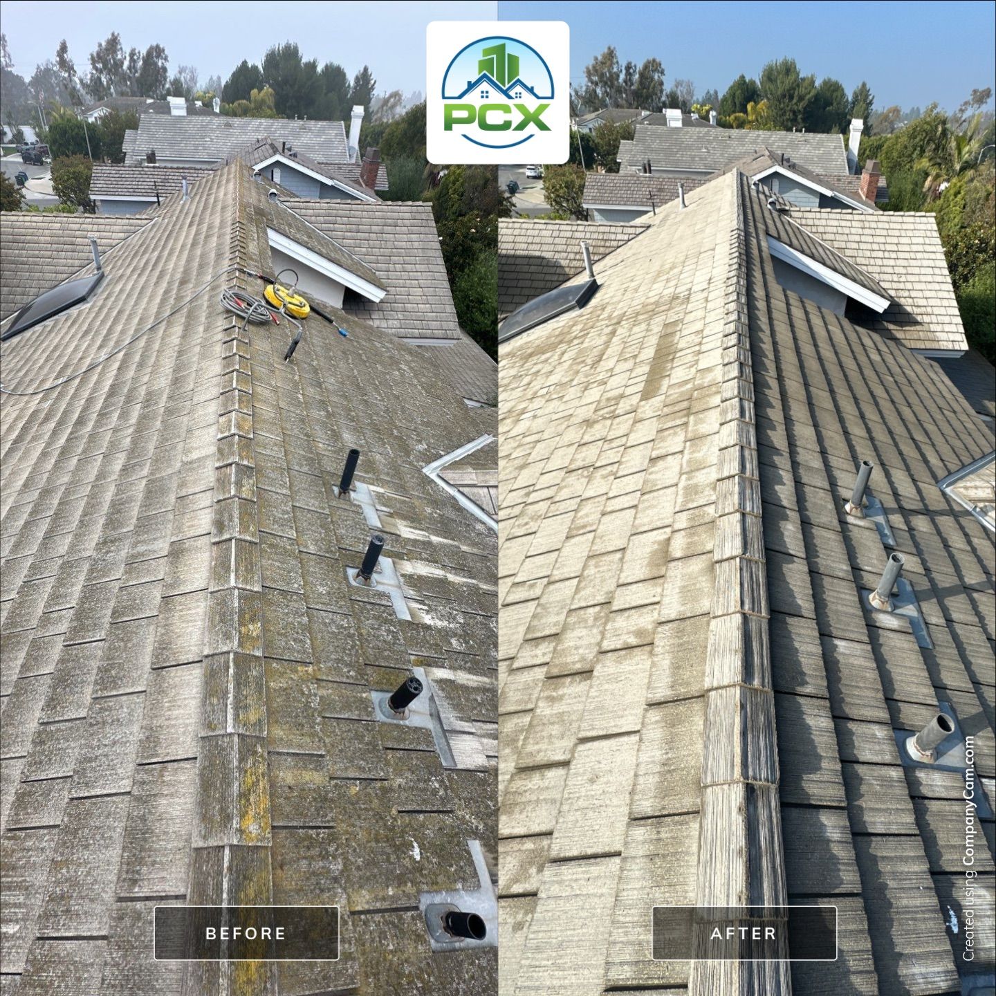 Orange County Roof Washing in Newport Beach by Property Cleaning Experts, LLC
