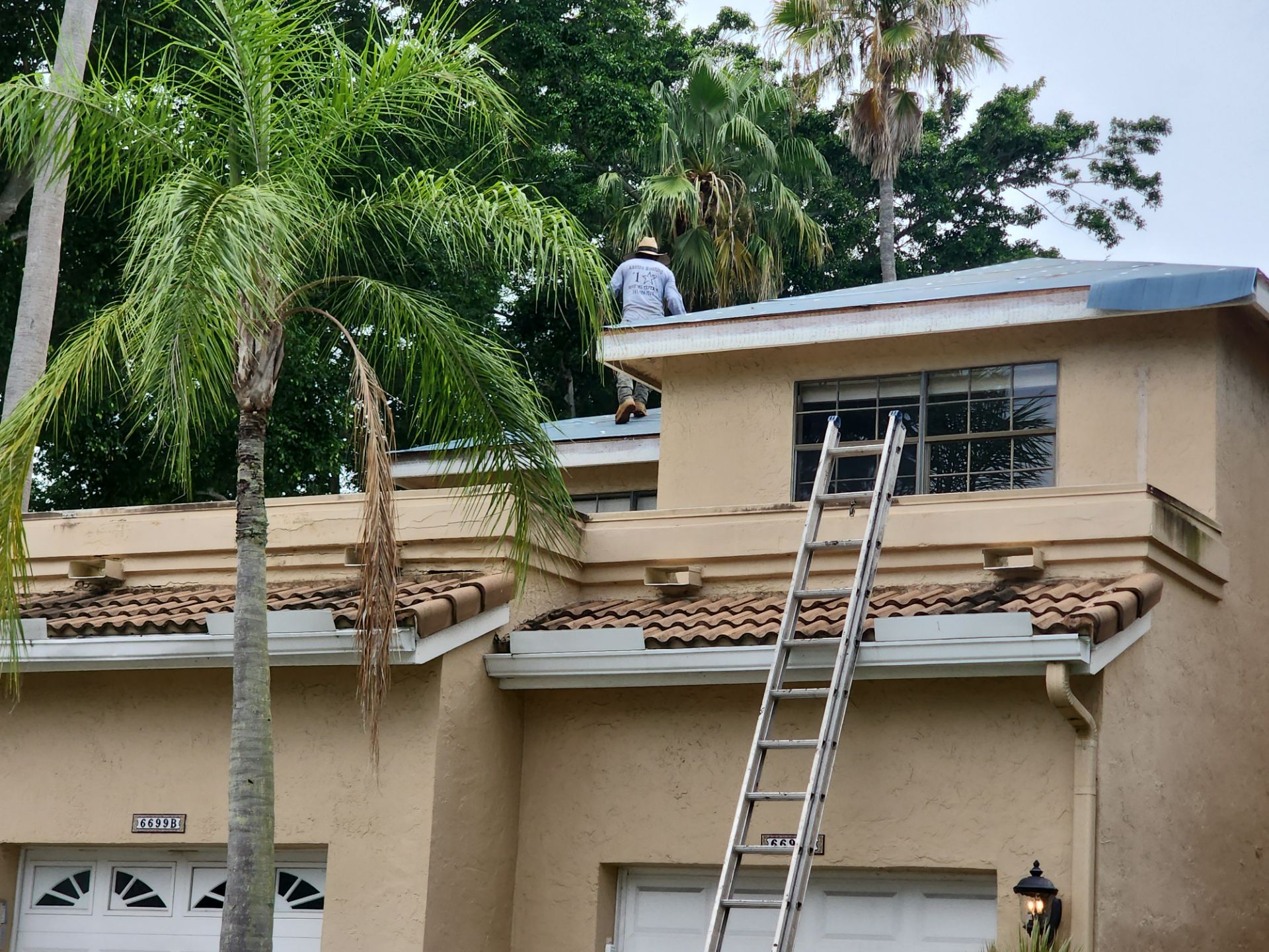 Comprehensive Tile Roof Replacement and Concrete Paver Driveway in Boca Raton by Aastro Roofing