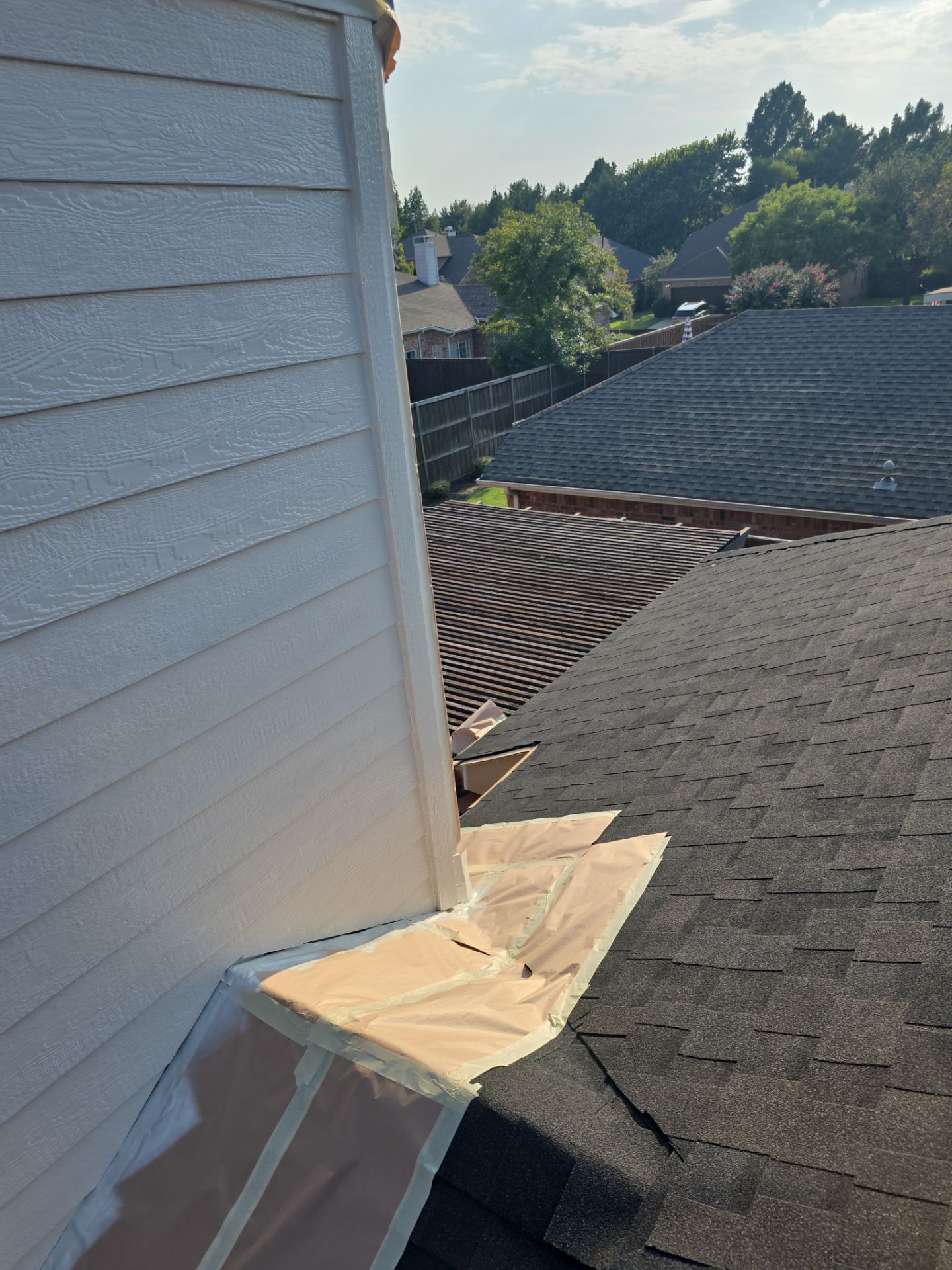 Dog Door Replacement by First Out Roofing 