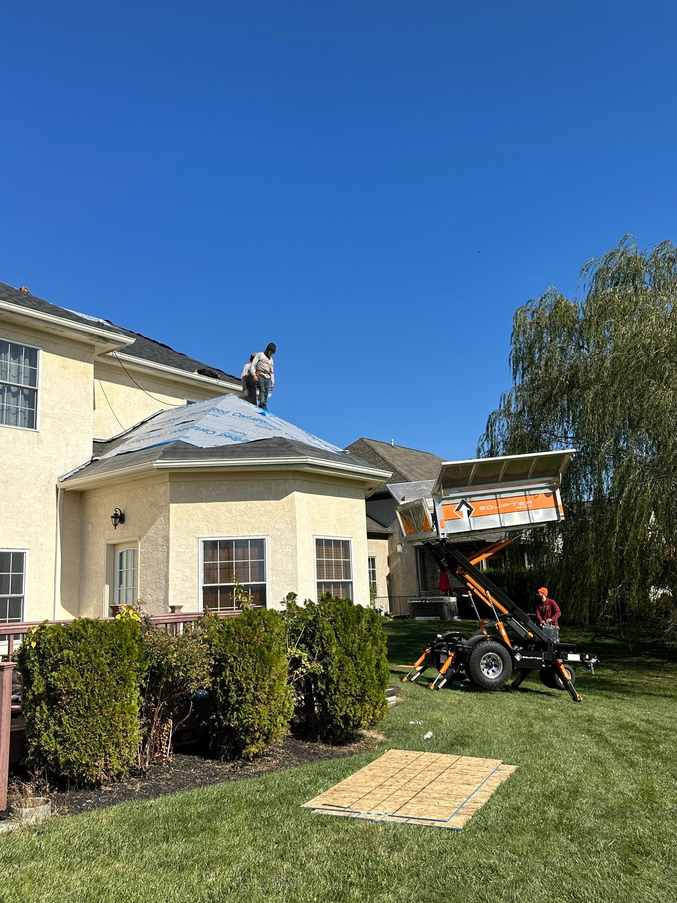 Residential Roofing Installation using Certainteed Landmark Pro Shingles by Best Exteriors Inc