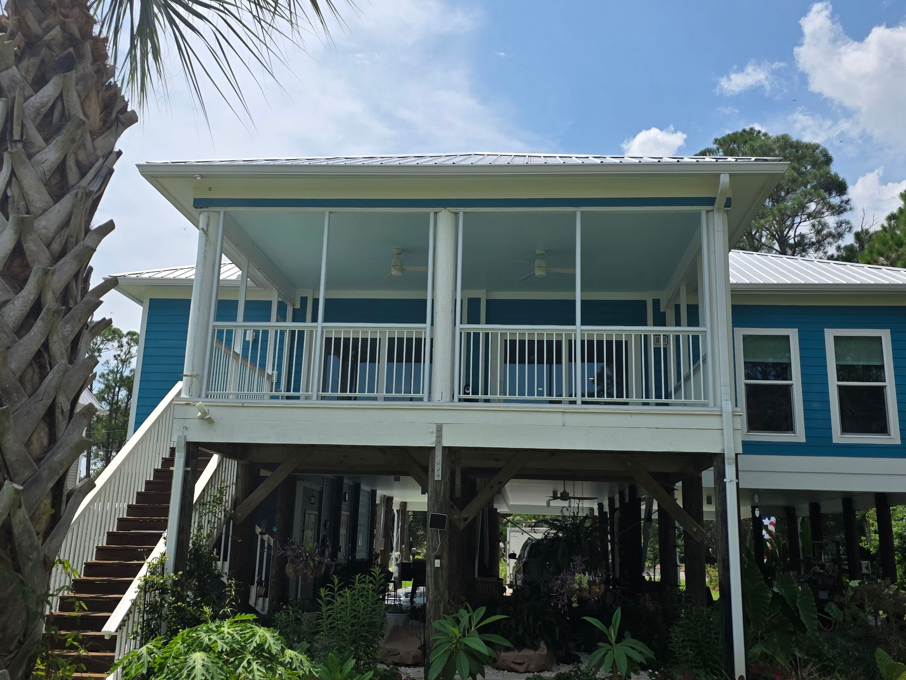 Elevated Screen Room by Titan Sunrooms