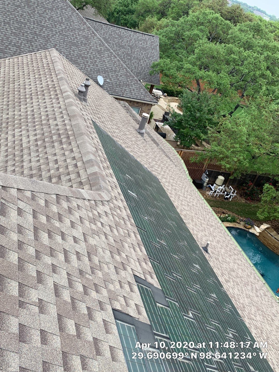 Residential Roof Replacement using GAF Timberline HDZ Architectual Shingles by Premier Roofing and Contracting