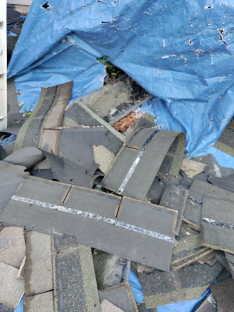 Residential Roofing Installation using Timberline HDZ Hickory  by Inspector Roofing and Restoration