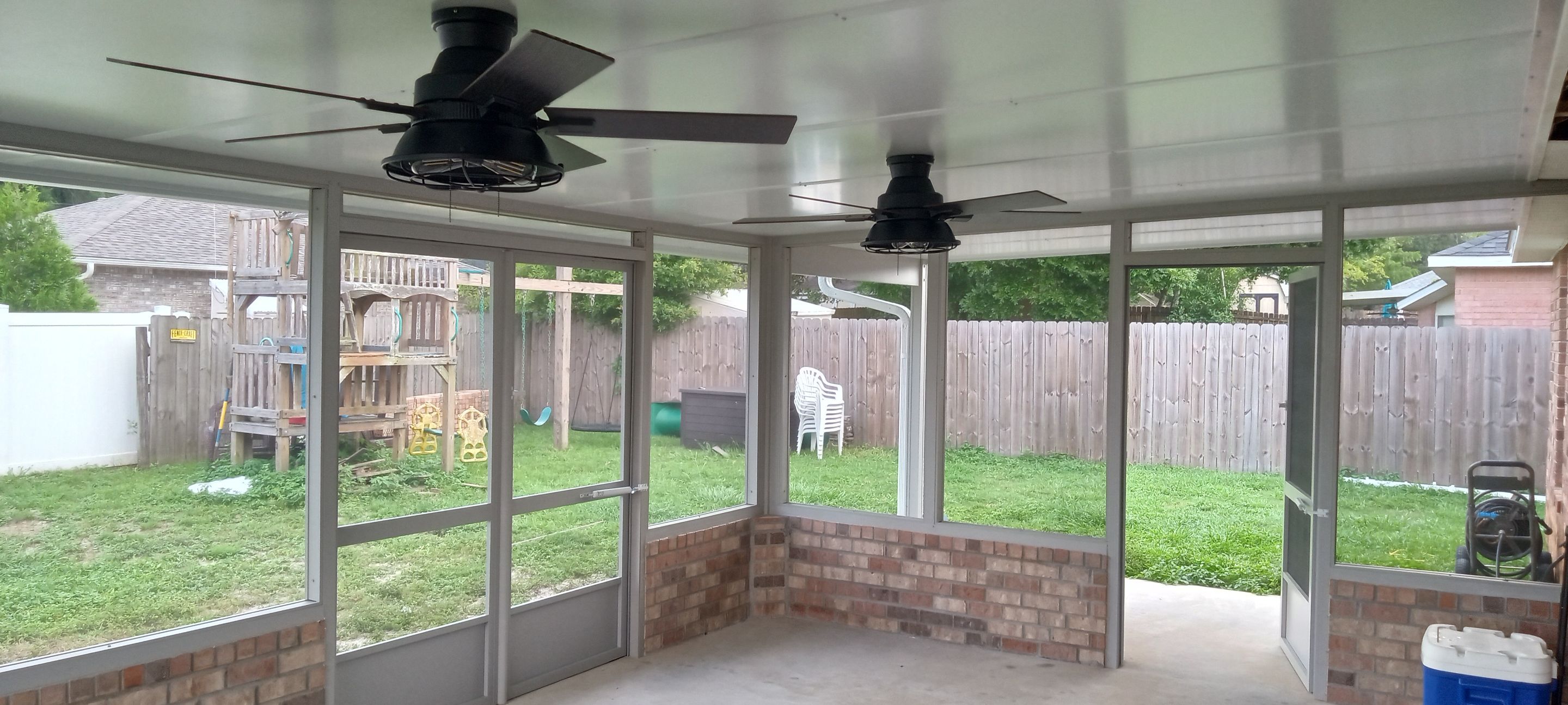 Screen Room Using Colorbeam by Titan Sunrooms