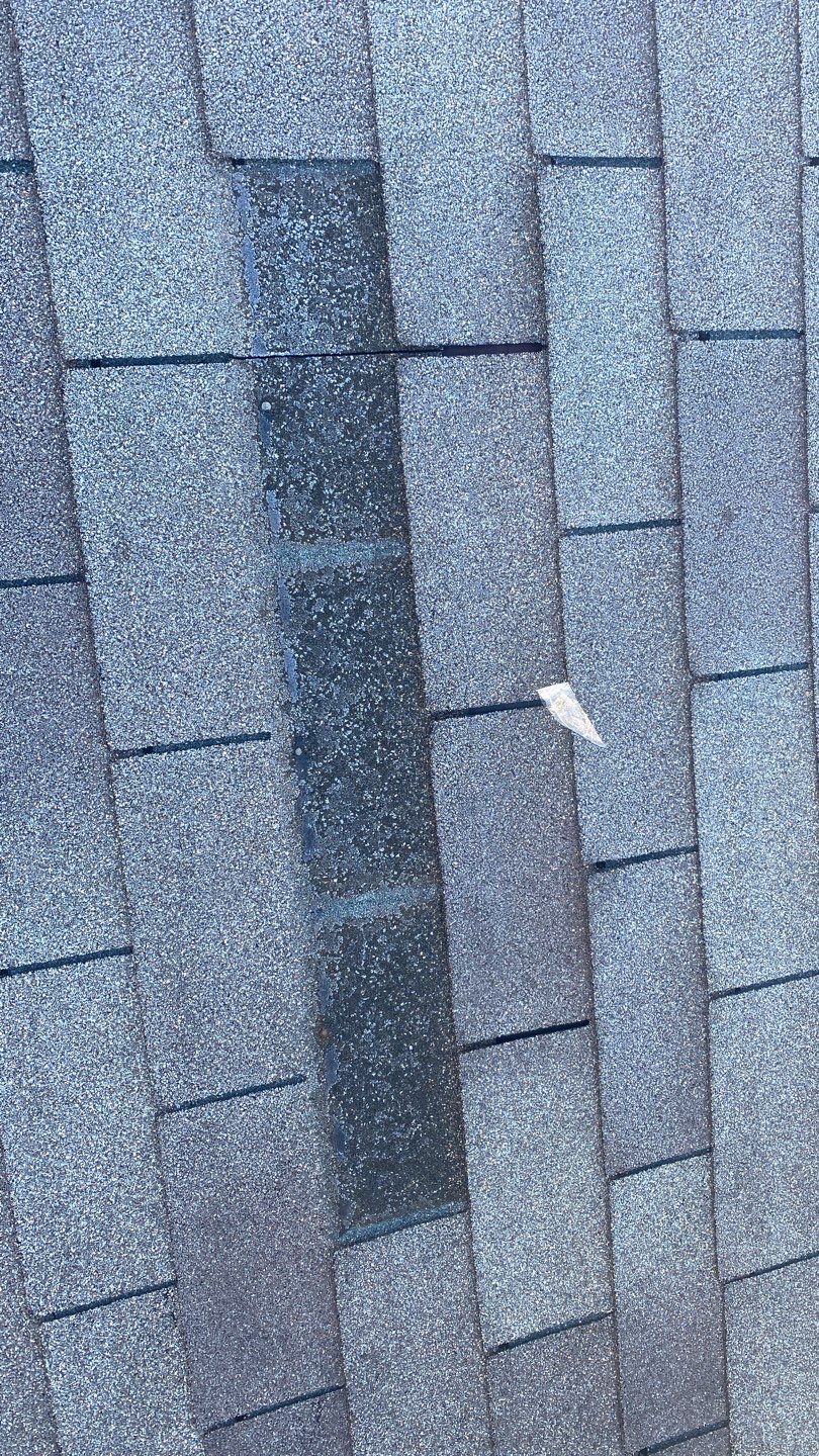 Wind damage by Deerfield Roofing LLC