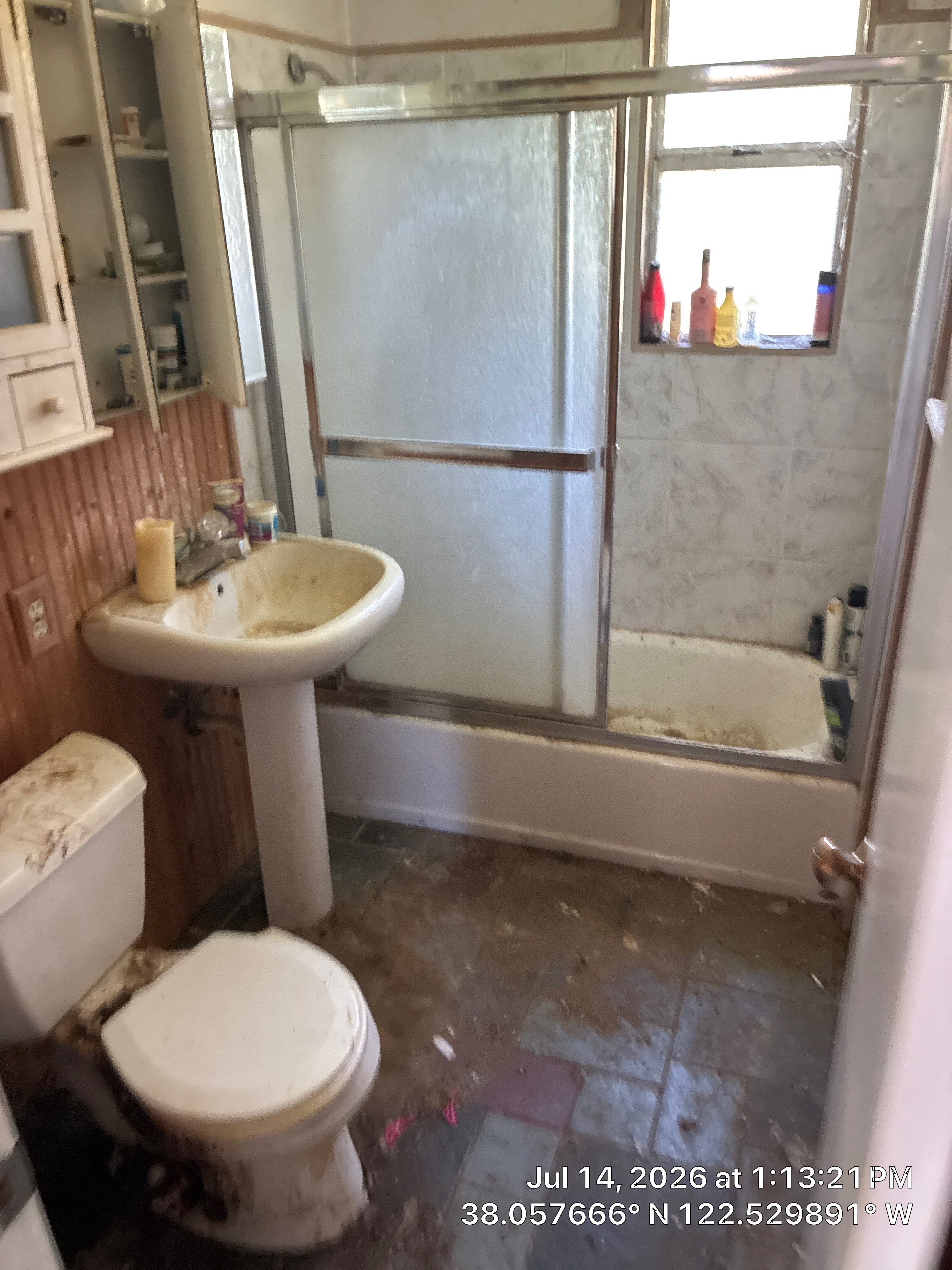 Project in Novato by 911 Hazmat Cleanup 