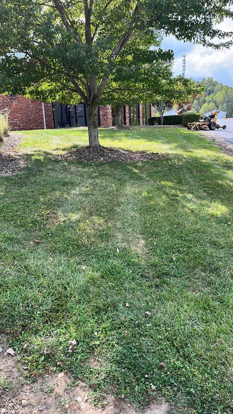 Lawn Mowing using Lawn mower by GrassBusters, Inc.