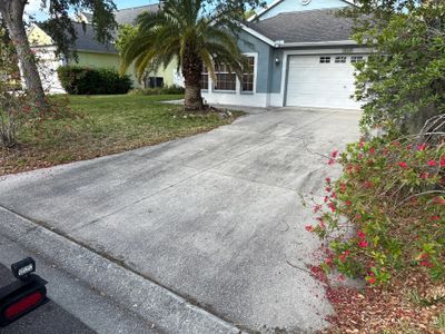 Concrete Driveway, Entryway & Street Curbing Cleaning | Foster’s Creek Community | Palmetto, FL