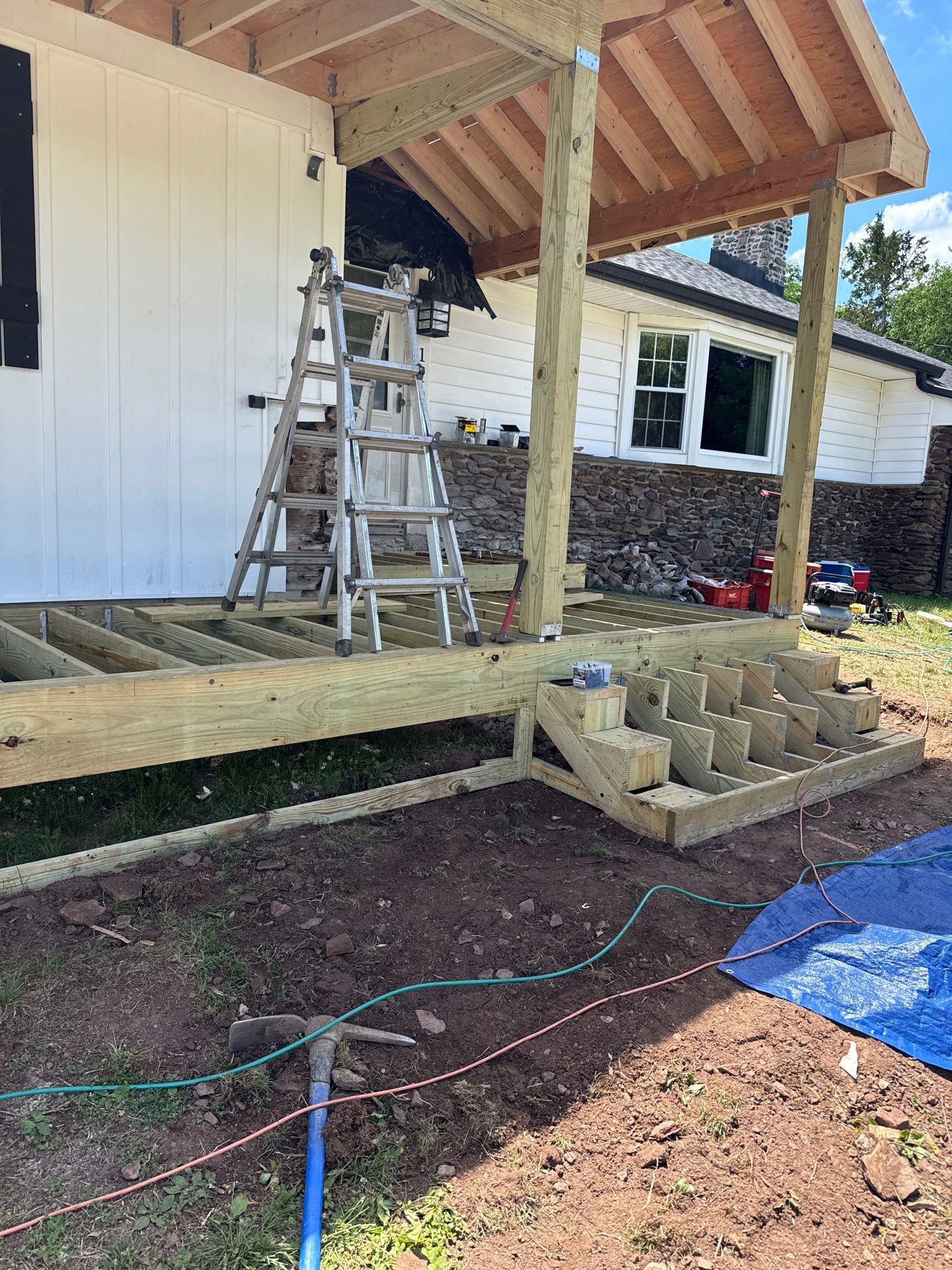 New Deck in East Amwell Township, New Jersey by deck guardian