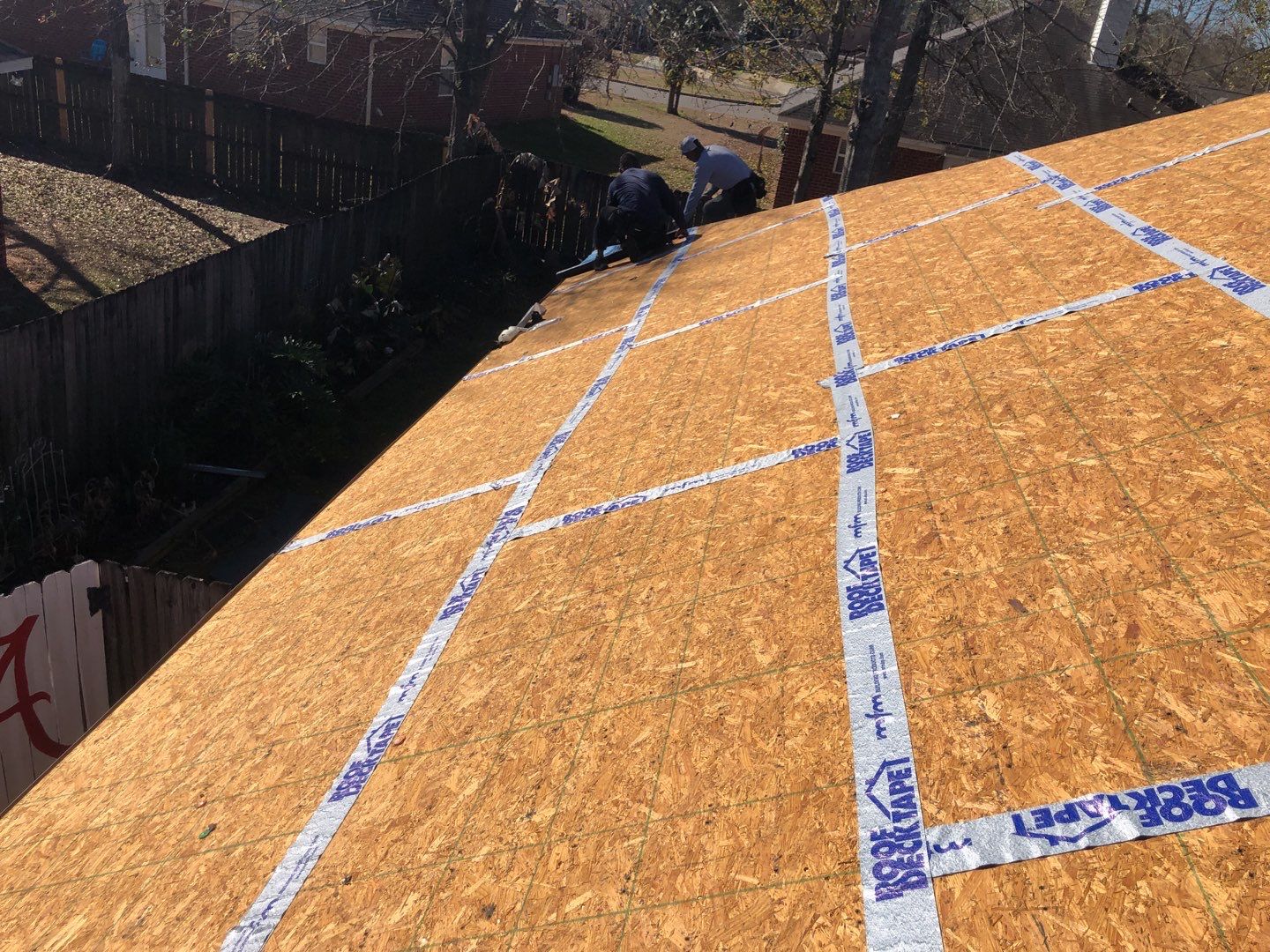 Residential Roofing Installation using Roof Replacement by American Roofing & Construction LLC
