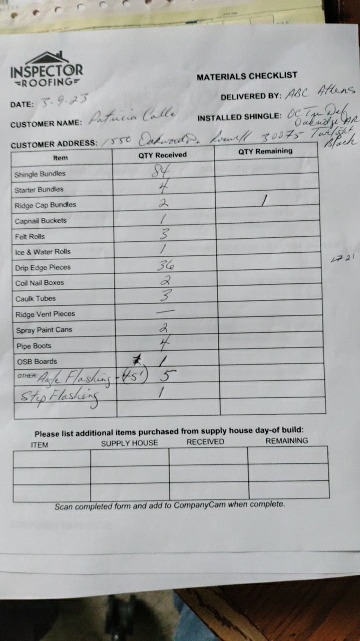 Oakridge TruDef Twilight Black Residential Roofing Installation by Inspector Roofing and Restoration