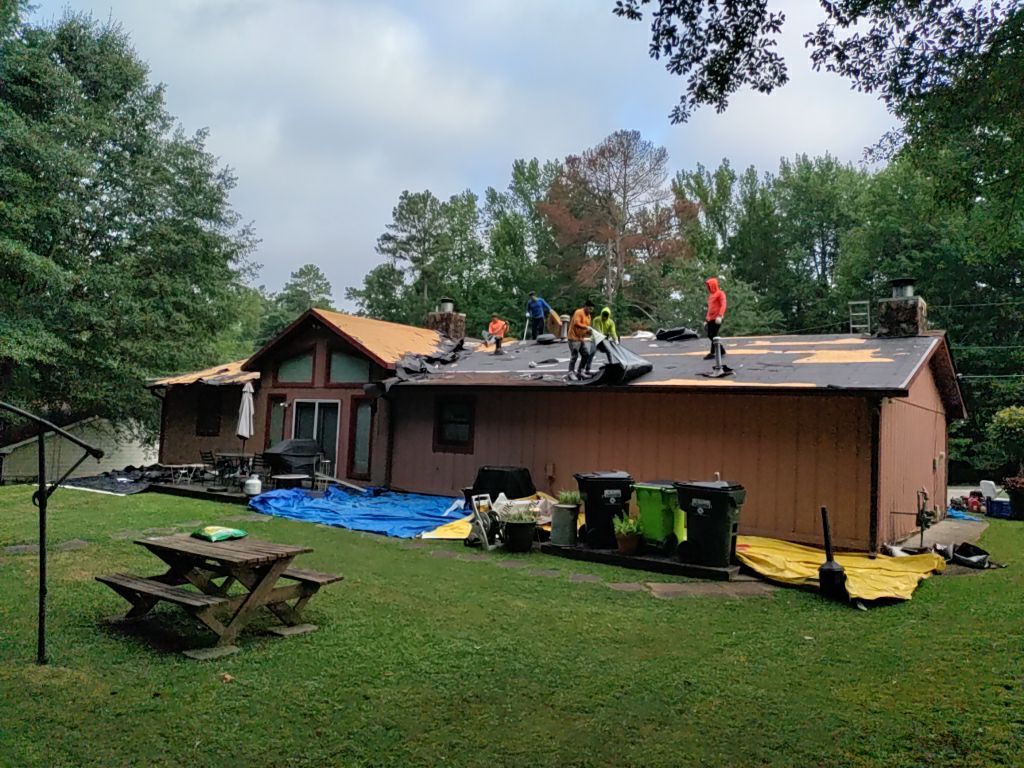 Residential Roofing Installation using Owens Corning by Inspector Roofing and Restoration