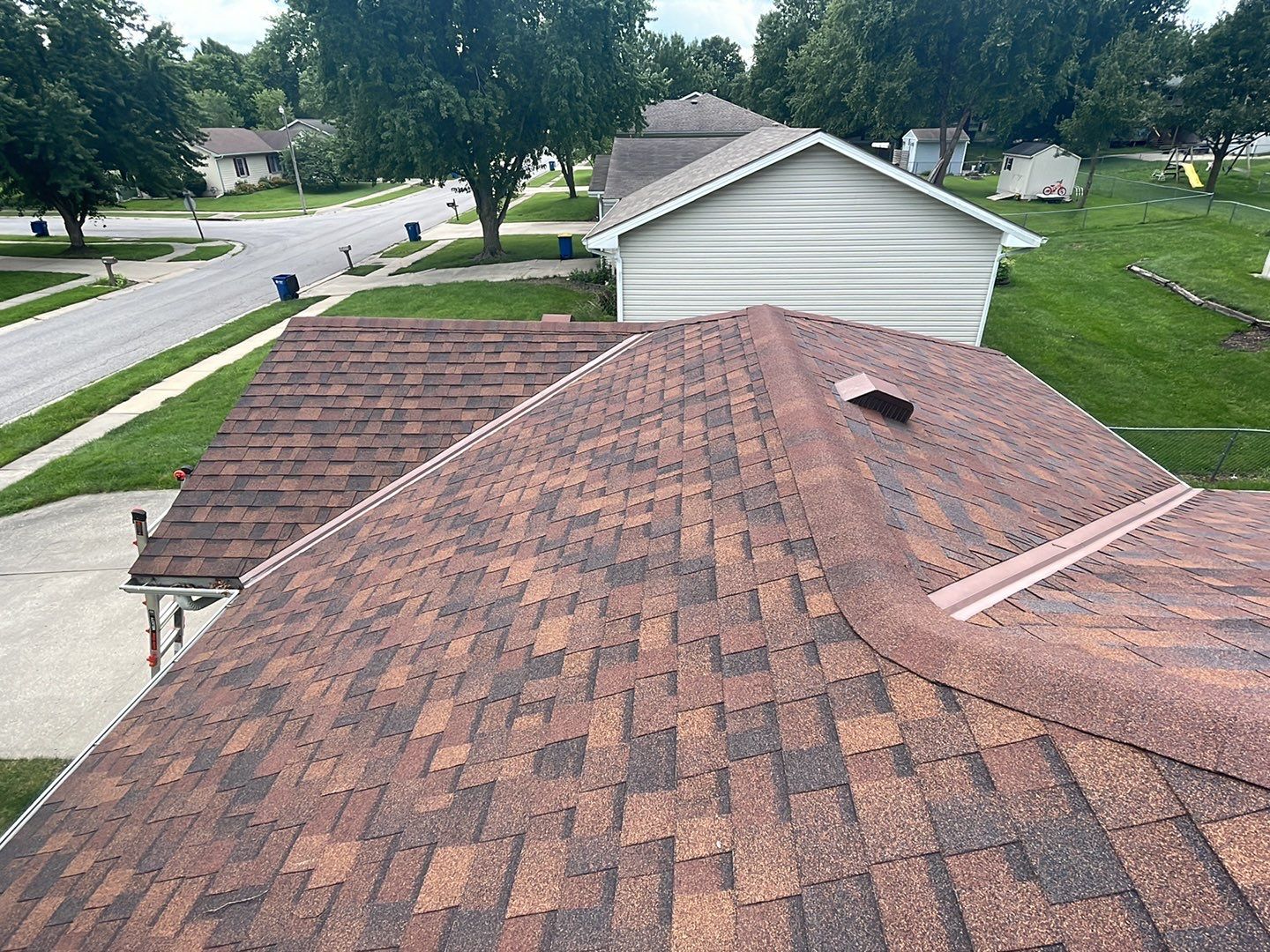 Residential Roofing Installation using IKO Dynasty by EEC Windows, Siding & Roofing