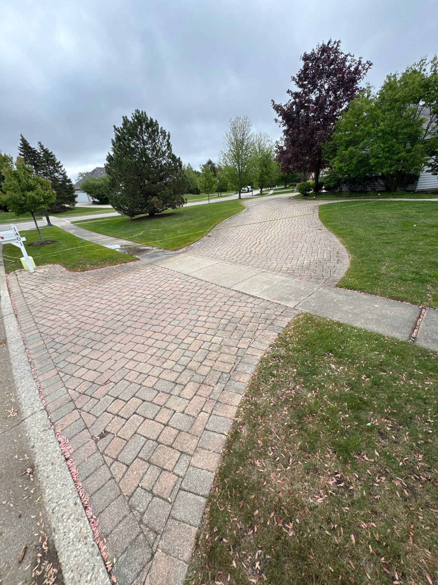 Project in Libertyville by Simmons Power & Soft Washing