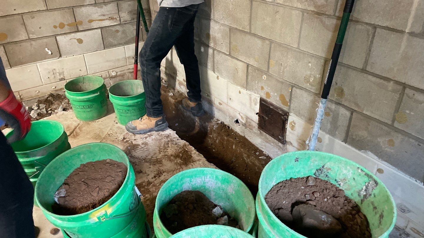 Interior Drain Tile & Sump System in St. Paul, MN by Waterproofing Northeast