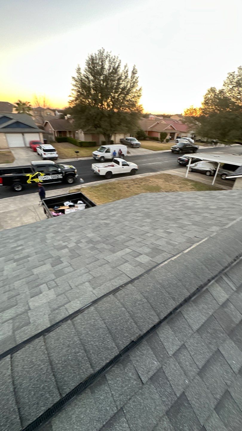 San Antonio Roof Project  by Bison Roofing  