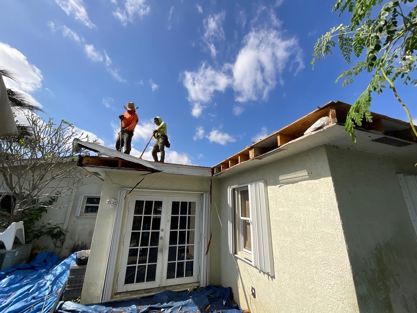 Beautiful Blue Shingle Re-Roof in Hollywood! by First Due Roofing